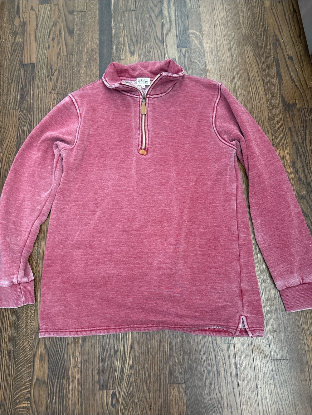 Pulse Quarter-Zip Sweatshirt - Rose